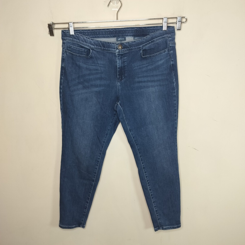 J Jill Denim Legging Jeans Five Pocket Jegging Stretch
